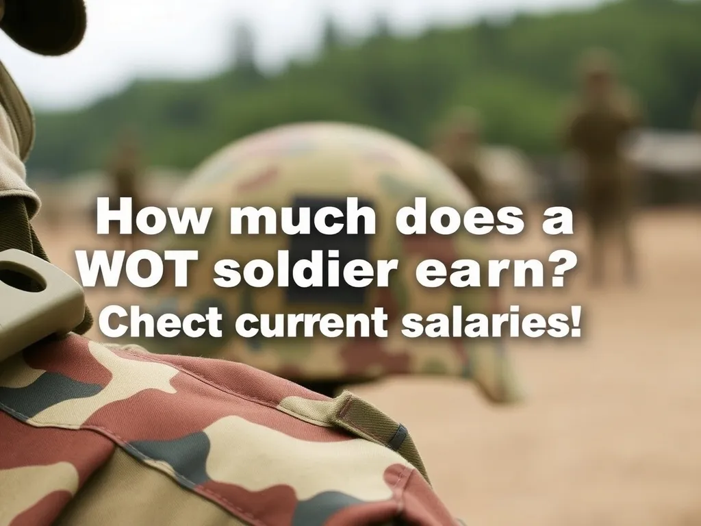 Ile zarabia żołnierz WOT? Sprawdź aktualne wynagrodzenia!